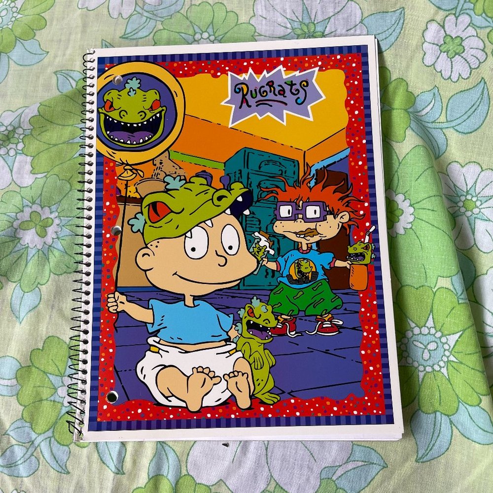 1999 Nickelodeon Rugrats Notebook | New Old Stock